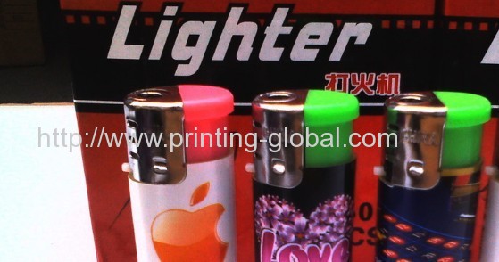 Hot stamping film for lighter