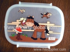 ABS Disney Lunch Carrier Hot Stamping Foil
