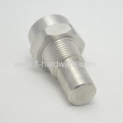 Stainless steel machined switch valve connector