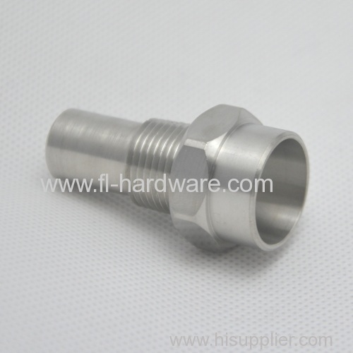 Stainless steel machined switch valve connector