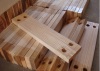 Wooden step for marine pilot ladder