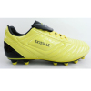 Good Selling Yellow/Black Customized Outdoor Soccer Cleats For Men/Women/Children