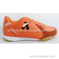 Good Quality Men's Indoor Soccer Shoes With PU Upper/RB Outsole