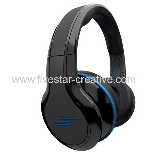 Street by 50 Cent Wired Over-Ear Headphones-Black by SMS Audio