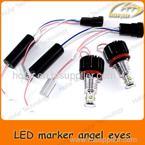 [H01013]20W white CREE 4-SMD LED Angel Eyes for BMW H8-type Angel Eyes