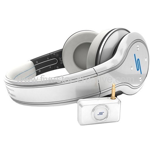 SMS Audio SYNC by 50 Wireless Over-ear Headphones White