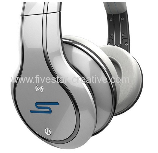 SMS Audio SYNC by 50 Wireless Over-ear Headphones White