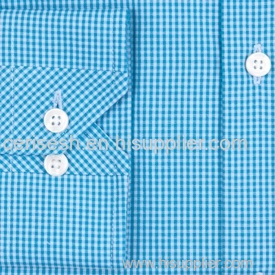 Classic Dress Shirt in Teal-coloured