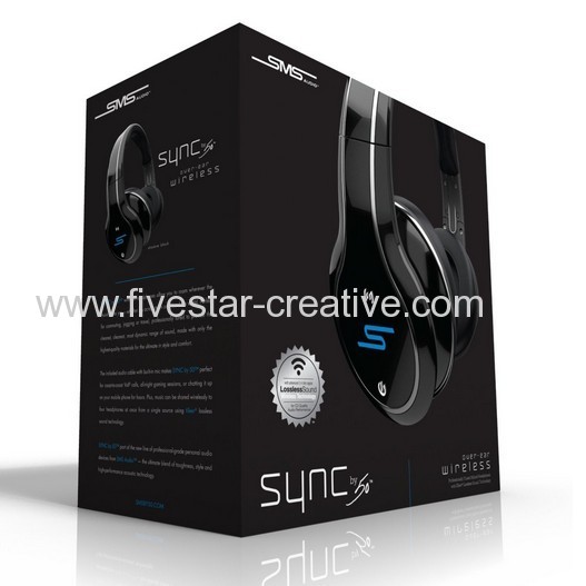 SMS Audio SYNC by 50 Cent Over-the-ear Wireless headphones