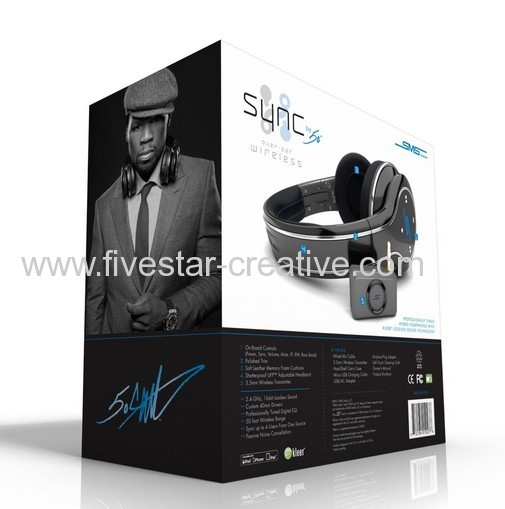 SMS Audio SYNC by 50 Cent Over-the-ear Wireless headphones