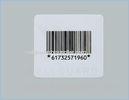 Magnetic EAS RF Barcode Security Labels For Department Store