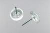 Transparent Dome EAS Hard Tag Pin Anti-Rust For Garment Shop