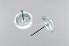 Transparent Dome EAS Hard Tag Pin Anti-Rust For Garment Shop