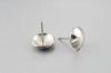 Small Dome EAS Hard Tag Pin , Security Tag Stainless Steel Pin