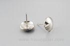 Small Dome EAS Hard Tag Pin , Security Tag Stainless Steel Pin