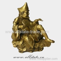 Brass casting figure sculpture