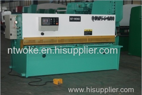 QC12Y series Hydraulic shearing machine