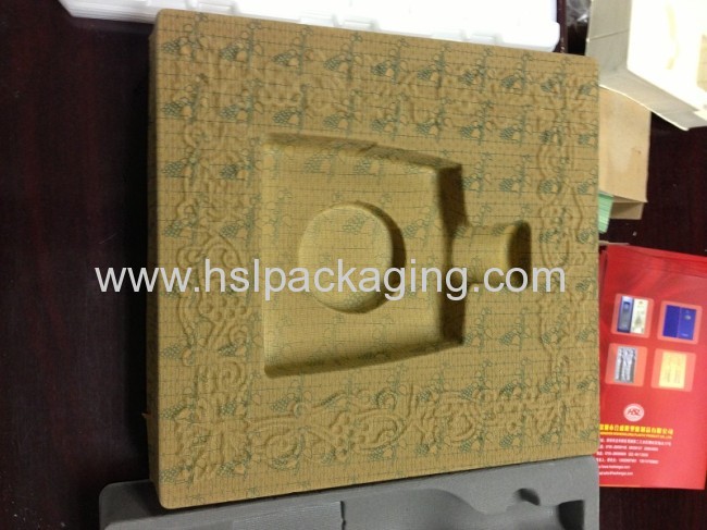 Plastic PS vacuum formed flocking tray