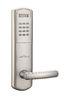 Modern Silver Electronic Home Door Locks With Mechanical Key