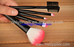 5pcs travel make-up brush set
