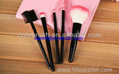 5pcs travel make-up brush set