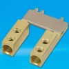 Brass terminal lead shunt resistor