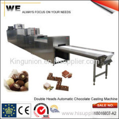 Double Heads Automatic Chocolate Casting Machine (K8016030)