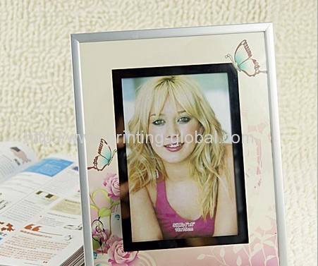 Hot stamping film for photot frame