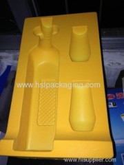 plastic flocking packing tray for kitchen and bath