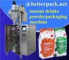 instant drinks powder plastic pouch packaging machine powder auger filling sealing machine