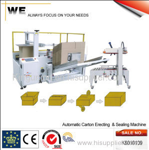 Automatic Carton Erecting & Sealing Machine (K8010109)