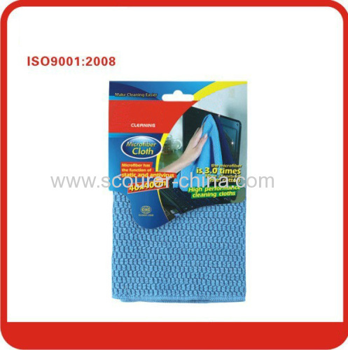 Safety New popular Miraculous microfiber Blue cloth with Paper card