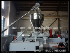 SJ series single screw plastic extruder