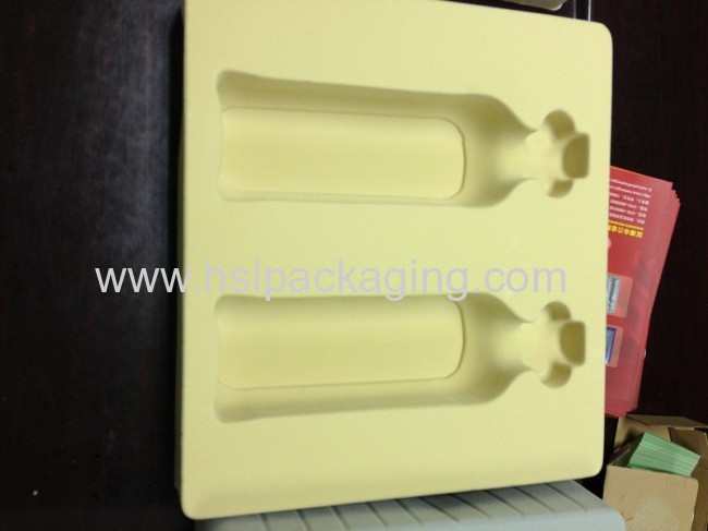 white flocking Ampoules and Vials Tray