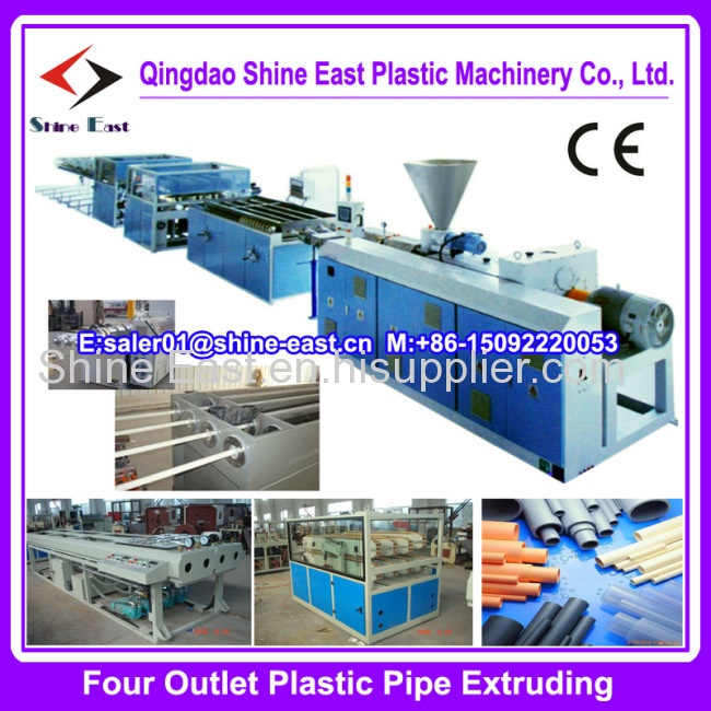 pvc pp pe ppr pipe production line