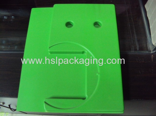 wine bottle flocking thermoformed blister pack