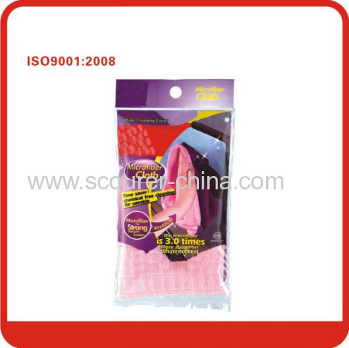 Cozy and elegancy look magic 40*40cm microfiber cleaning cloth