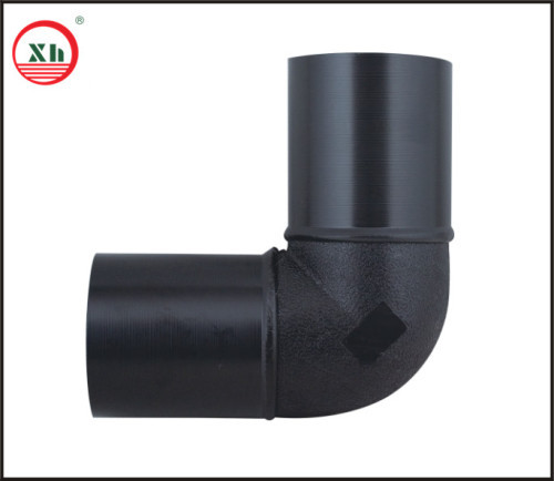 2013 hot sale HDPE butt fusion fittings series HDPE 90D elbow from China