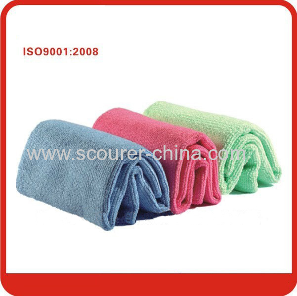 High performance 40*40cm microfiber cloth cleaning cloth for Furniture,polishing glass,kitchen