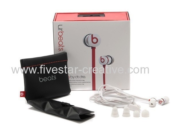 2013 New Version Urbeats with ControlTalk Earphones White Red