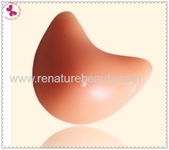 V shaped silicone artificial mastectomy breast