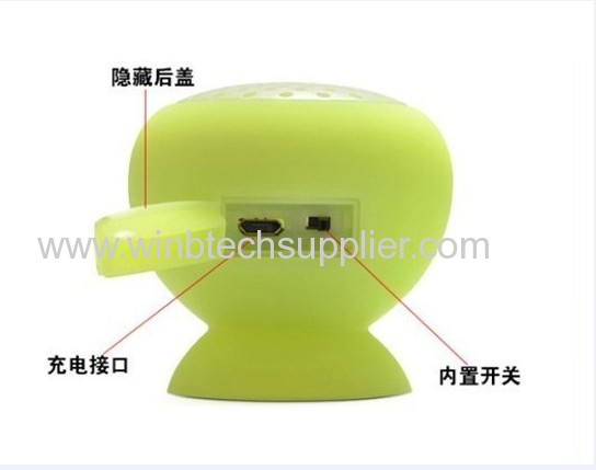 promotional mini Bluetooth speaker with sticker various colors