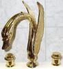 3 PIECE ROMAN TUB (Or sink) SWAN FAUCET BATHROOM FAUCET swan bathtub faucet swan sink faucet