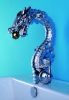 chrome clour single hole dragon mixer faucet tap animal faucet