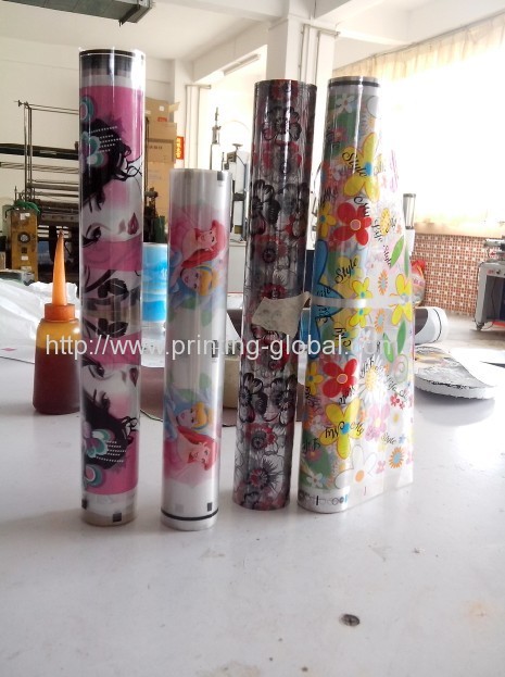 Heat transfer film for coin bank 