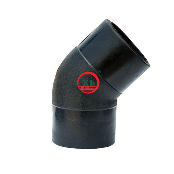 2013 hot sale HDPE 100 HDPE 45D Elbow