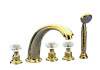 WATERFALL BATHTUB FAUCET WIDESPREAD TUB FAUCET ROMAN SHOWER TUB FAUCET tap ce faucet cupc mixer tap