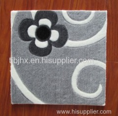 Machine tuft-printed carpet and rug