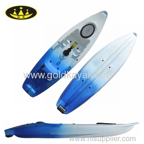 single sit on top fishing kayak with wheel