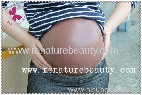 silicone artificial fake pregnant belly